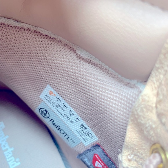 TIMBERLINE Linden Woods Waterproof Boot, Light Pink Nubuck - Picture 7 of 7